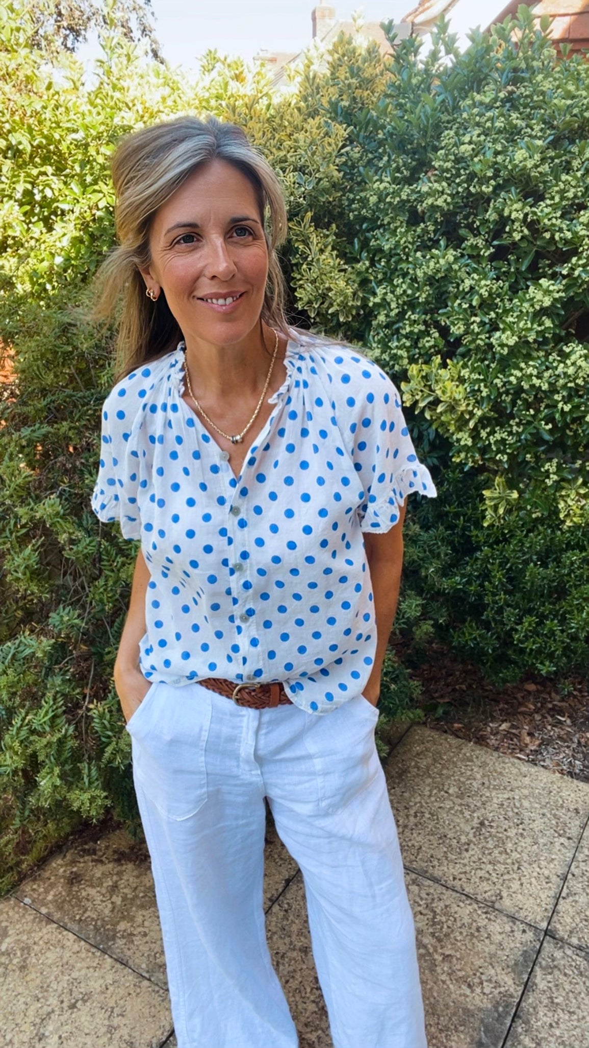 Ziggy Blouse - blue