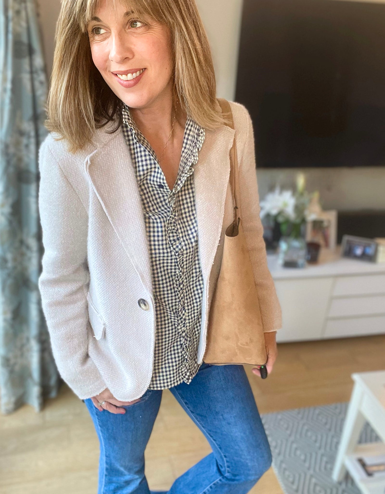 Oatmeal Soft Blazer