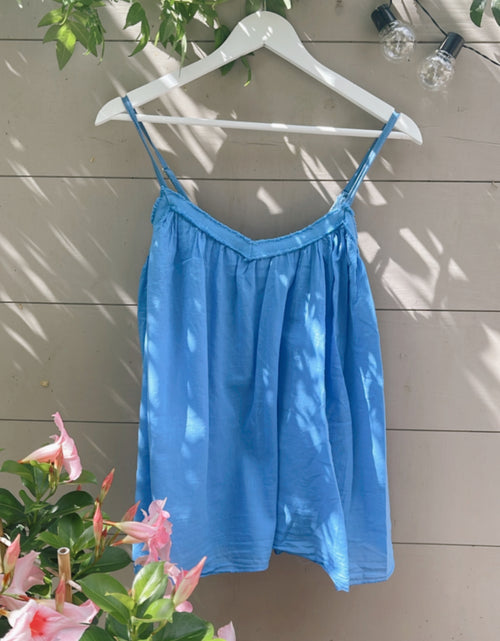 Load image into Gallery viewer, Olive Top - blue
