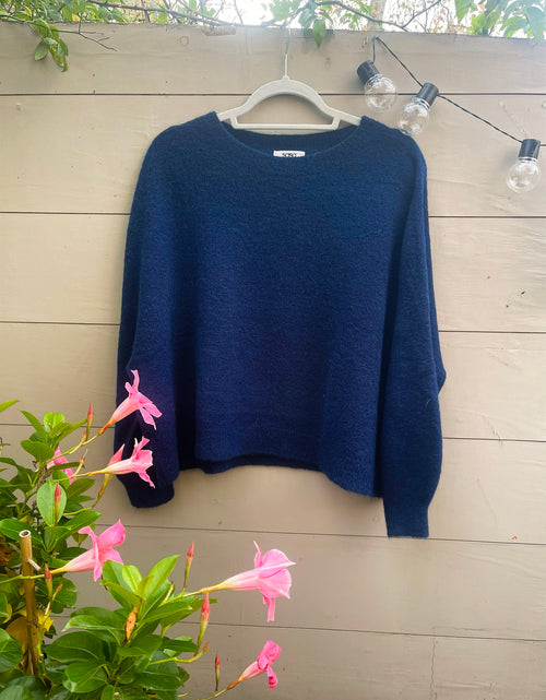 Load image into Gallery viewer, Poppy Jumper - navy
