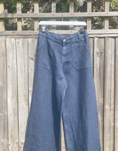Load image into Gallery viewer, Monty Trousers - navy
