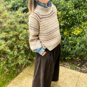 Chocolate Cord Palazzo Pants