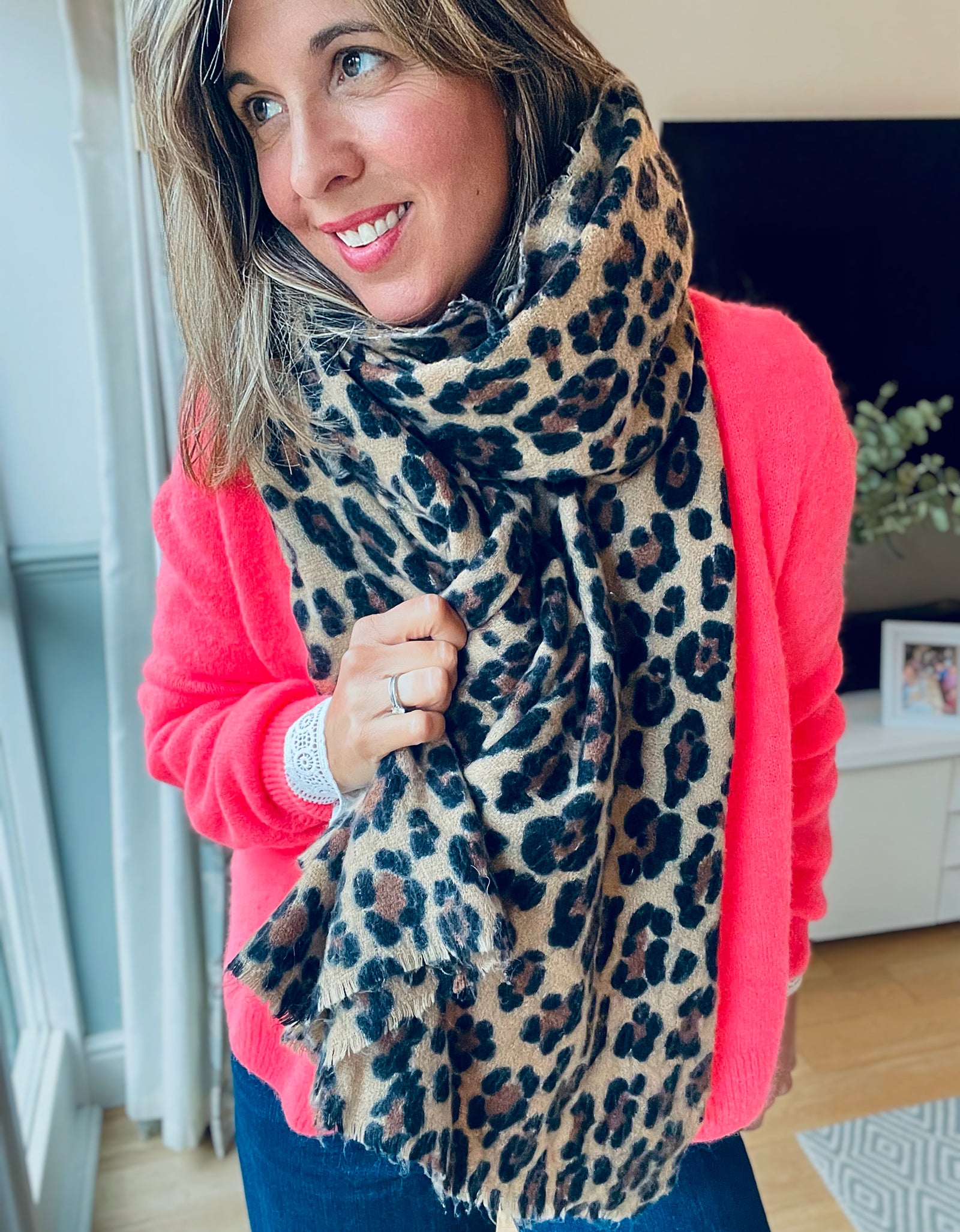 Josie Cardi - neon coral