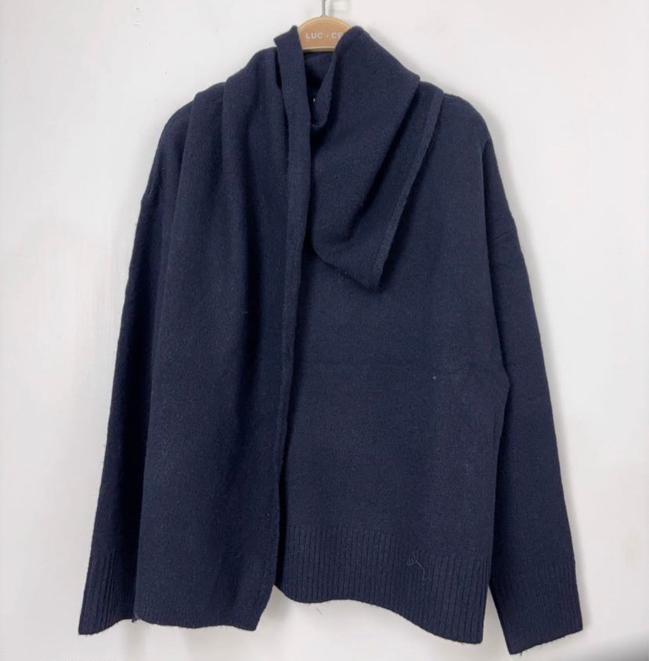 The wrap Jumper - navy