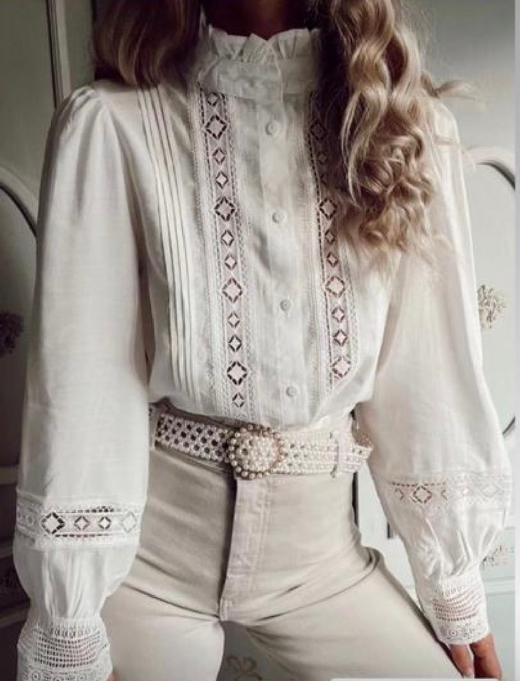 Esmé Blouse - white