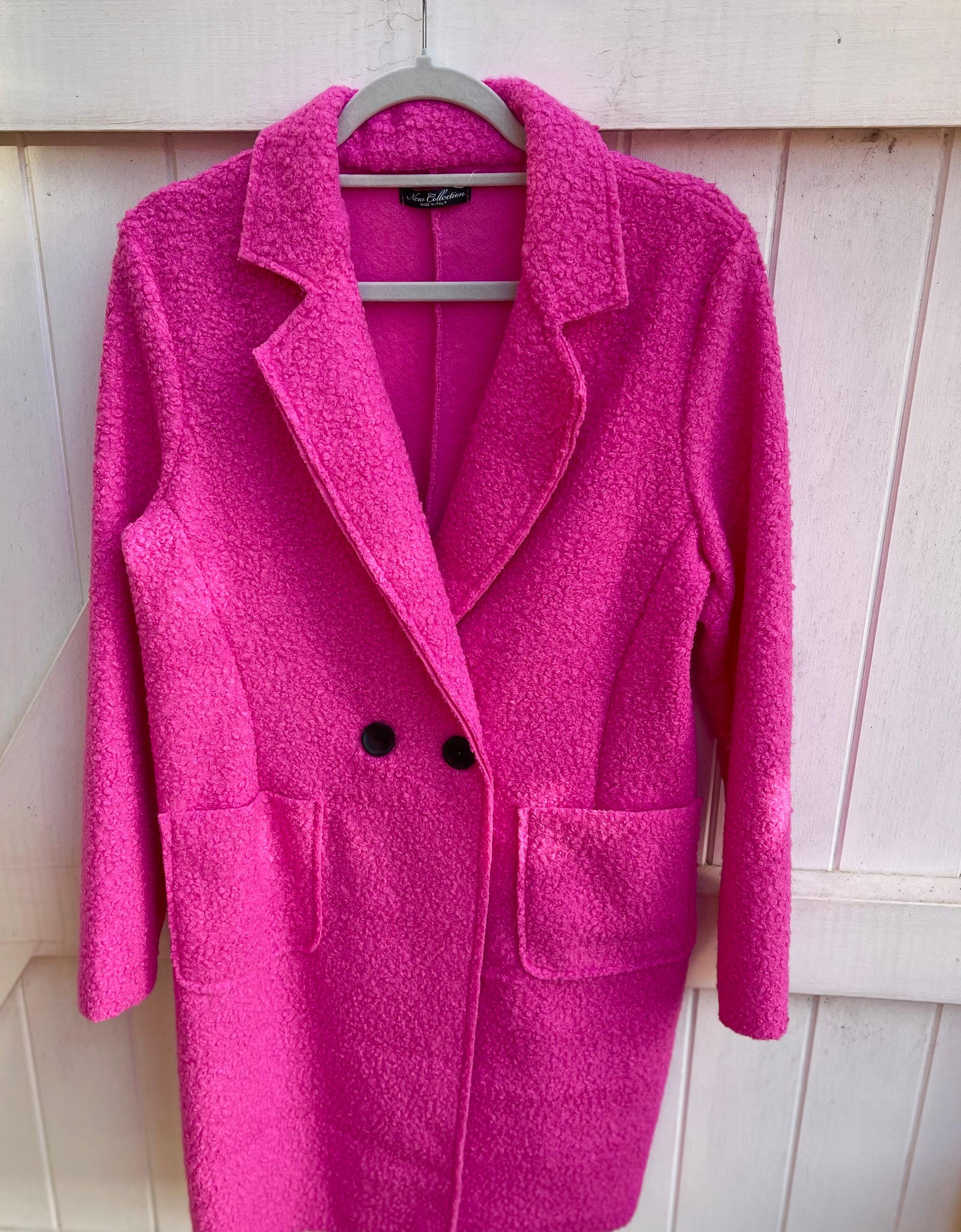 Pink Teddy Coat