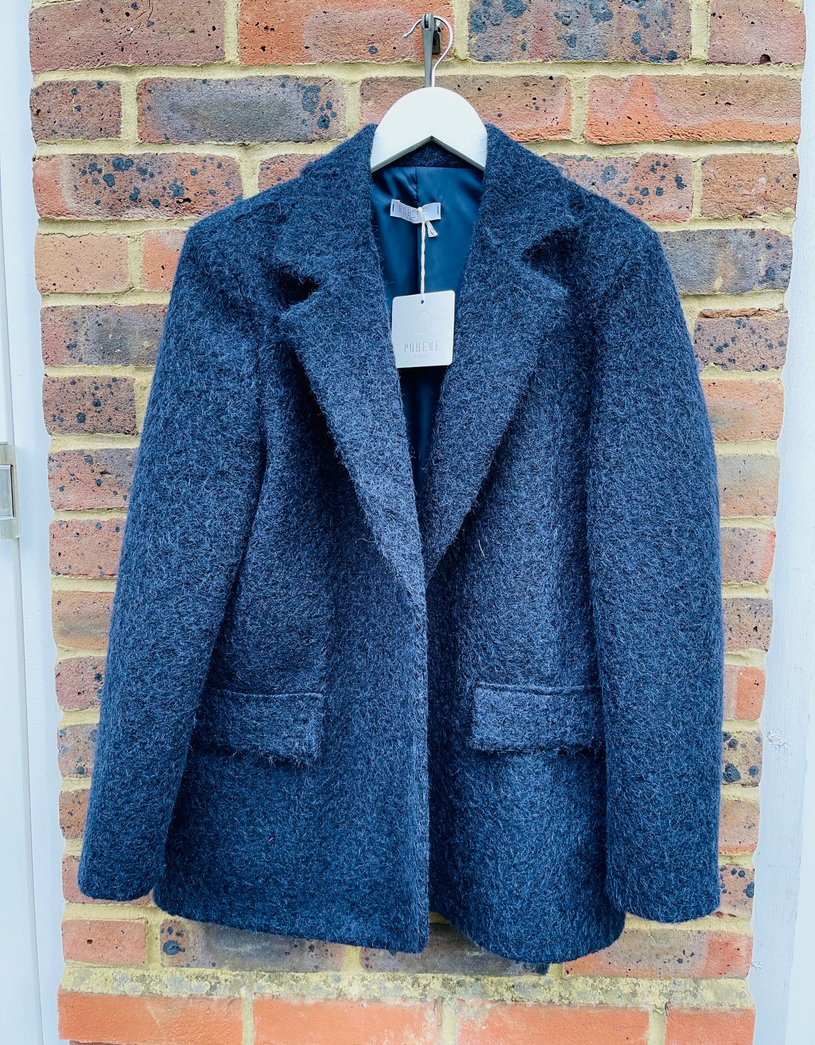 Navy Blazer Coat