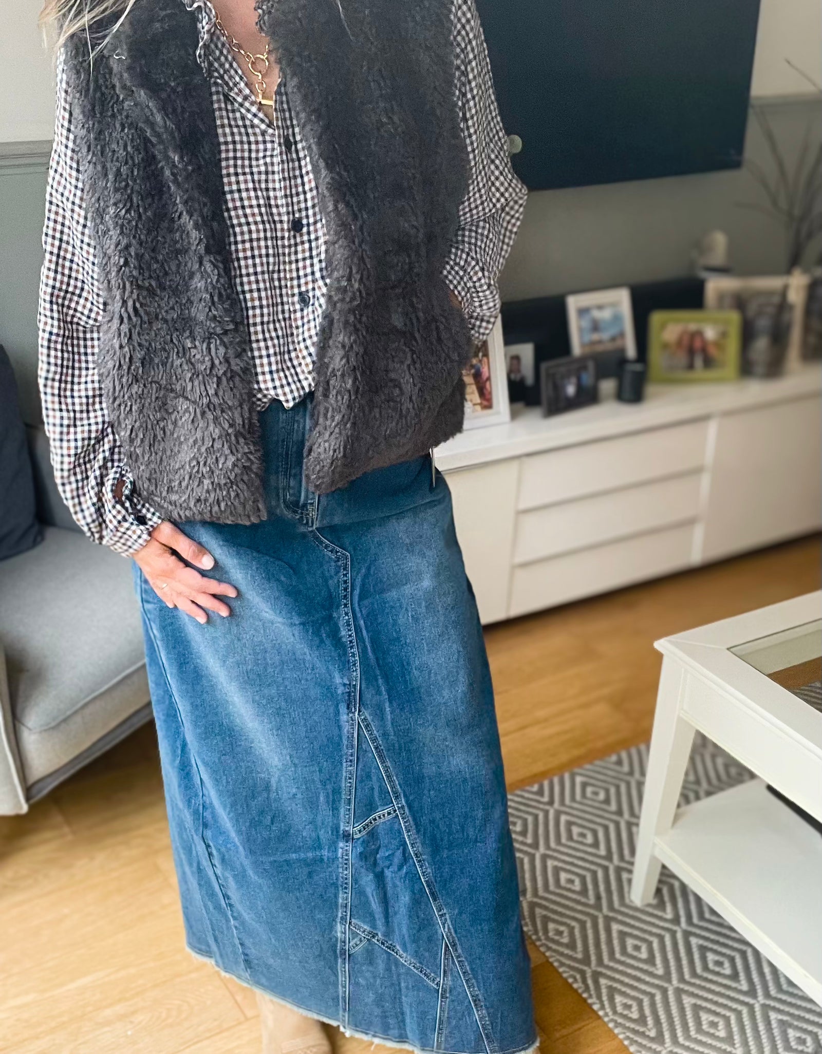 Toxic Denim Skirt