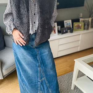 Toxic Denim Skirt