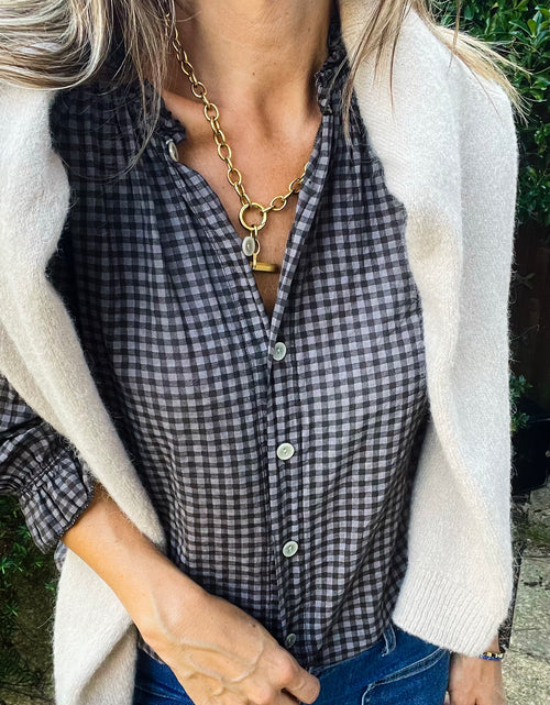 Load image into Gallery viewer, Polly Blouse - coffee
