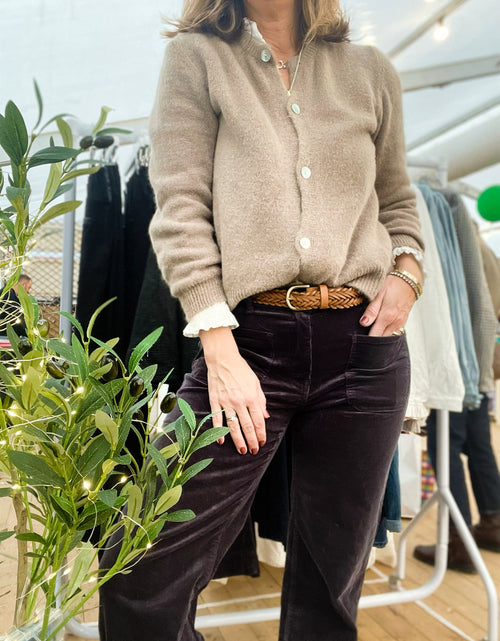 Load image into Gallery viewer, Dark Grey Front Pocket Cords
