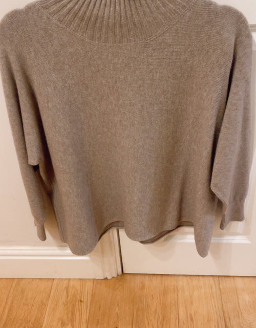 Load image into Gallery viewer, Mocha Funnel Jumper
