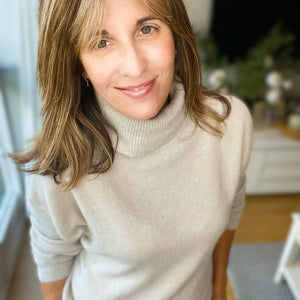 Light Beige Soft Rollneck Jumper