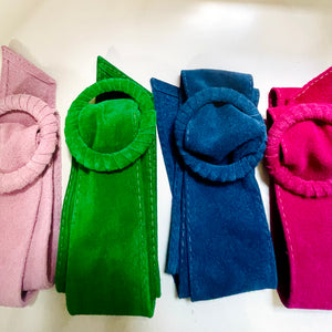 Italian Suede Belts