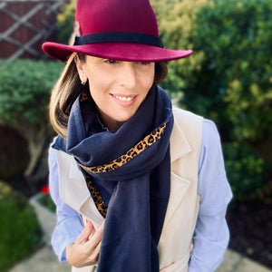 POPPY (Red Wine) Fedora