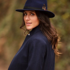 FLORENCE (navy blue) fedora